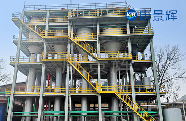 500t/d橡膠助劑M水四效蒸發(fā)結(jié)晶系統(tǒng)