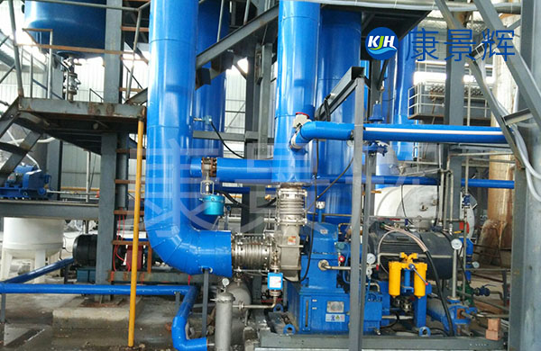 處理量每小時2噸的中性鹽水MVR蒸發(fā)器