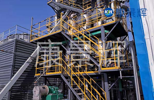 多效蒸發器處理含多晶硅的高鹽廢水